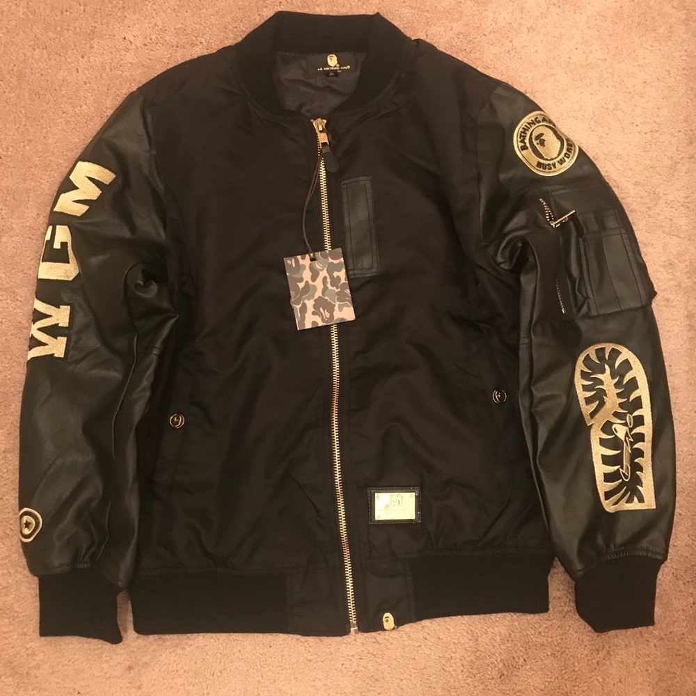 🔥🦍 Ape “Bomber Jacket “
